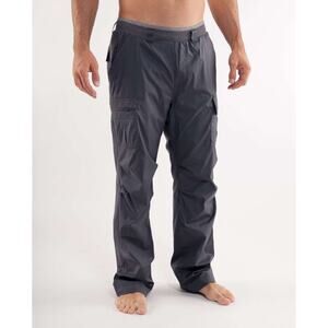 Lululemon Mens Trek Cargo Utility Hiking Pants Small Dark Gray Outdoor Gorpcore
